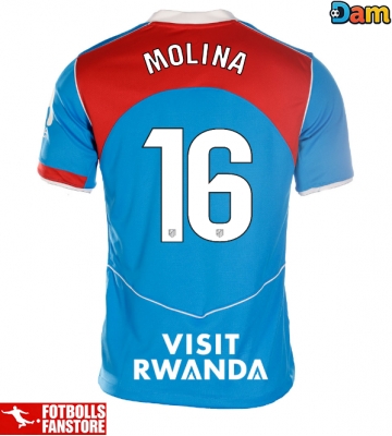 Atletico Madrid Nahuel Molina #16 Tredje Tröja Dam 2025-26 Kortärmad